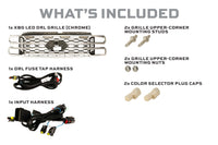 XBG LED Grille: 2023+ Super Duty (Chrome / Each)