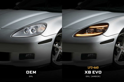 XB Evo Headlights: 05-13 Corvette C6 (Set)