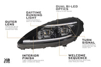 XB Evo Headlights: 05-13 Corvette C6 (Set)