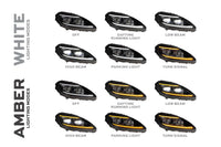 XB Evo Headlights: 05-13 Corvette C6 (Set)