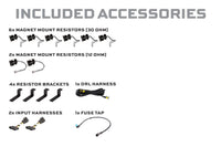 XB Evo Hybrid Headlights: 05-13 Corvette C6 (Set)