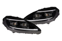 XB Evo Hybrid Headlights: 05-13 Corvette C6 (Set)