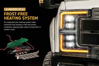17-19 Ford Super Duty XB EVO LED Headlights