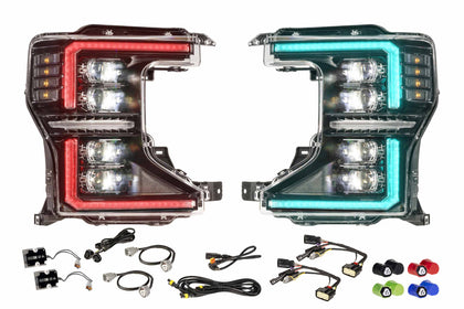 XRGB Evo Headlights: 20-22 Super Duty (Set)