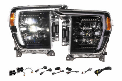 XB Evo Hybrid Headlights: 21-23 Ford F-150 / Raptor (Set) - 2021-2023 Ford Raptor