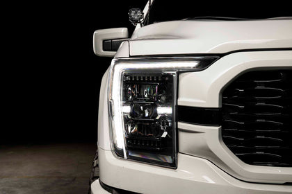 XB Evo Hybrid Headlights: 21-23 Ford F-150 / Raptor (Set)