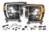 XB Evo Headlights: 21-23 Ford F-150 / Raptor (Set) - 2021-2023 Ford F-150 with Halogen Headlights