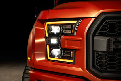 XB Evo Headlights: 15-17 Ford F-150 / 17-20 Raptor (Set)