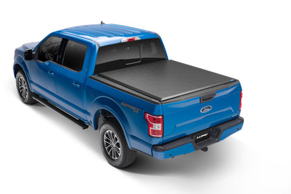 Lund 04-18 Ford F-150 (8ft. Bed) Genesis Roll Up Tonneau Cover - Black