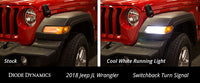 2020-2025 Jeep Gladiator Turn Signal Light Bulb JL/JT Switchback Turn Signal Kit w Resistors
