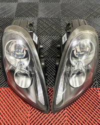 NEW A Set Front Headlight Lens Cover + Glue For Porsche Boxster Cayman 981 14-16 NEW A Set Front Headlight Lens Cover + Glue For Porsche Boxster Cayman 981 14-16