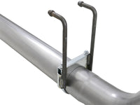 aFe Rebel XD 4in SS DPF-Back Exhaust 17-18 Ford Diesel Trucks V8-6.7L (td) w/ Dual Black Tips