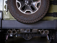aFe Rebel Series 2.5in 409 SS Axle-Back Exhaust Polished 07-18 Jeep Wrangler (JK) V6-3.6L/3.8L