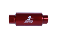 Aeromotive In-Line Filter - (AN-10) 10 Micron Microglass Element Red Anodize Finish