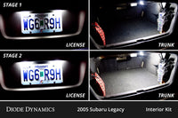 Interior LED Kit For 2005-2009 Subaru Legacy Cool White Stage 2
