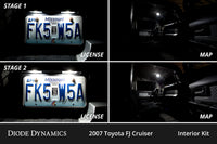 Interior LED Kit For 2007-2014 Toyota Fj Cruiser Cool White Stage 2