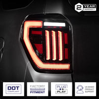 2010-2024 Toyota 4Runner LED Tail Lights Smoked (pair)