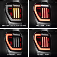 2010-2024 Toyota 4Runner LED Tail Lights Smoked (pair)