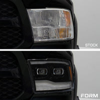 Form Lighting 09-18 Dodge Ram 1500 / 2500 / 3500  Sequential LED Projector Headlights