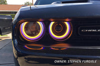 2015-2021 Dodge Challenger Daytime Running Light Circuit Board Halo 120mm Switchback (FOUR)