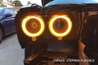2015-2021 Dodge Challenger Daytime Running Light Circuit Board Halo 120mm Amber (FOUR)