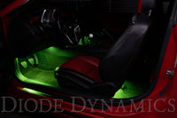 2 Piece Multicolor Footwell LED Kit