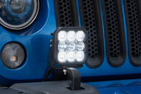 2018-2018 Jeep Wrangler JK Auxiliary Light JK SS5 CrossLink Bumper Lightbar Kit Sport Yellow Combo