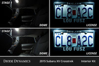 Interior LED Kit For 2013-2016 Subaru Xv Crosstrek Cool White Stage 2
