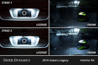 Interior LED Kit For 2010-2014 Subaru Legacy Cool White Stage 1