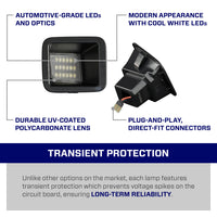 2017-2024 Ford F-450 Super Duty License Plate Light