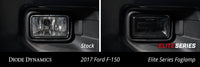 2017-2022 Ford F-350 Super Duty Elite Foglamp Type F2 White (pair)