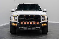 2017-2020 Ford F-150 Light Bar Mounting Kit SS5 Grille CrossLink Lightbar Kit Raptor Sport White Combo