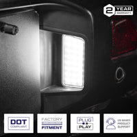 2018-2025 Jeep Wrangler LED License Plate Light (single)