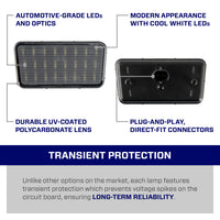 2018-2025 Jeep Wrangler LED License Plate Light (single)