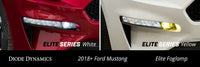 2018-2023 Ford Mustang Turn Signal Light Assembly Elite Series Combination Fog Lamp Cool White (pair)