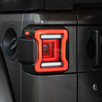 2018-2023 Jeep Wrangler LED Tail Lights Smoke (pair)