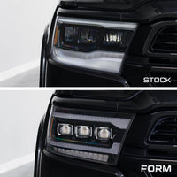 2019-2023 Ram 1500 Sequential LED Projector Headlights (pair)