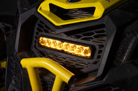 2018-2021 Can-Am Maverick X3 X rc Turbo Light Bar Mounting Kit SS10 Grille Sport Yellow Combo