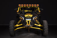 2018-2021 Can-Am Maverick X3 X rc Turbo Light Bar Mounting Kit SS10 Grille Sport Yellow Combo