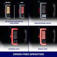 2021-2025 Ford Bronco LED Tail Lights Red (pair)