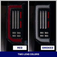 2021-2025 Ford Bronco LED Tail Lights Red (pair)