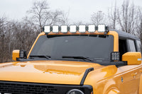 2021-2025 Ford Bronco Light Bar Mounting Kit SS5 Sport CrossLink Windshield Yellow Combo Lightbar Kit