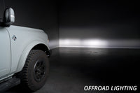 2021-2025 Ford Bronco Stage Series Fog Pocket Kit White Sport