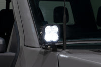 2021-2026 Ford F-150 Off-Road Light Stage Series Backlit Ditch Light Kit SS3 Sport White Combo