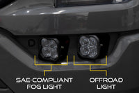 2021-2023 Ford F-150 LED Fog Pocket Kit Yellow Max