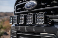 2021-2023 Ford F-150 Light Bar Mounting Kit SS5 Grille CrossLink Lightbar Kit Sport Yellow Combo