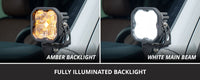 2022-2024 Ford Maverick Off-Road Light Stage Series Ditch Light Kit SS3 Pro Yellow Combo