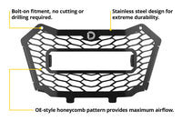 2023-2025 Honda SXS10S4RD Talon 1000R-4 FOX Live Valve Light Bar Mounting Kit Talon 2019 SS10 Grille Pro White Combo