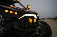 2020-2022 Polaris RZR PRO XP Off-Road Light LED Bumper 1.5 Inch Roll Bar Kit Pro White Combo (pair)