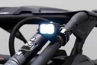 2018-2020 Can-Am Maverick X3 Max Turbo Light Bar Mounting Kit Stage Series 1.875 Inch Roll Bar Reverse Light Kit C2 2.0 Sport (pair)